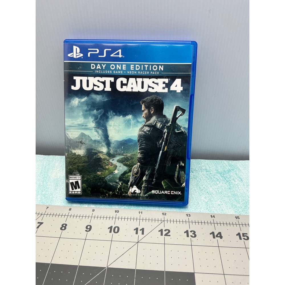 Just Cause 4 Day One Edition PS4 PlayStation‎ 4 Video Game CIB